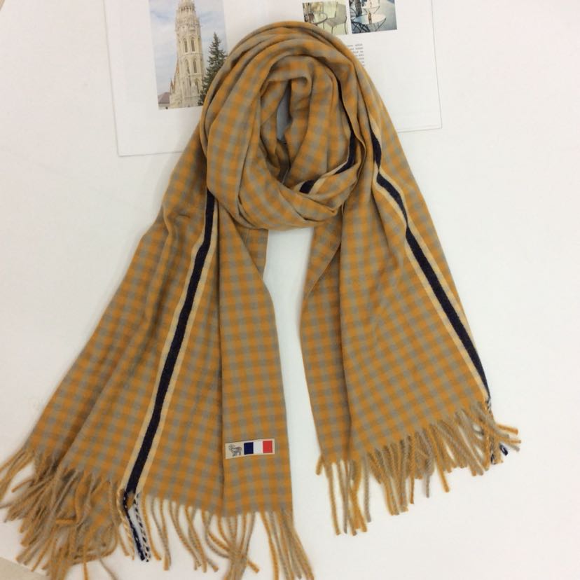 The New multicolor plaid British style cashmere scarves