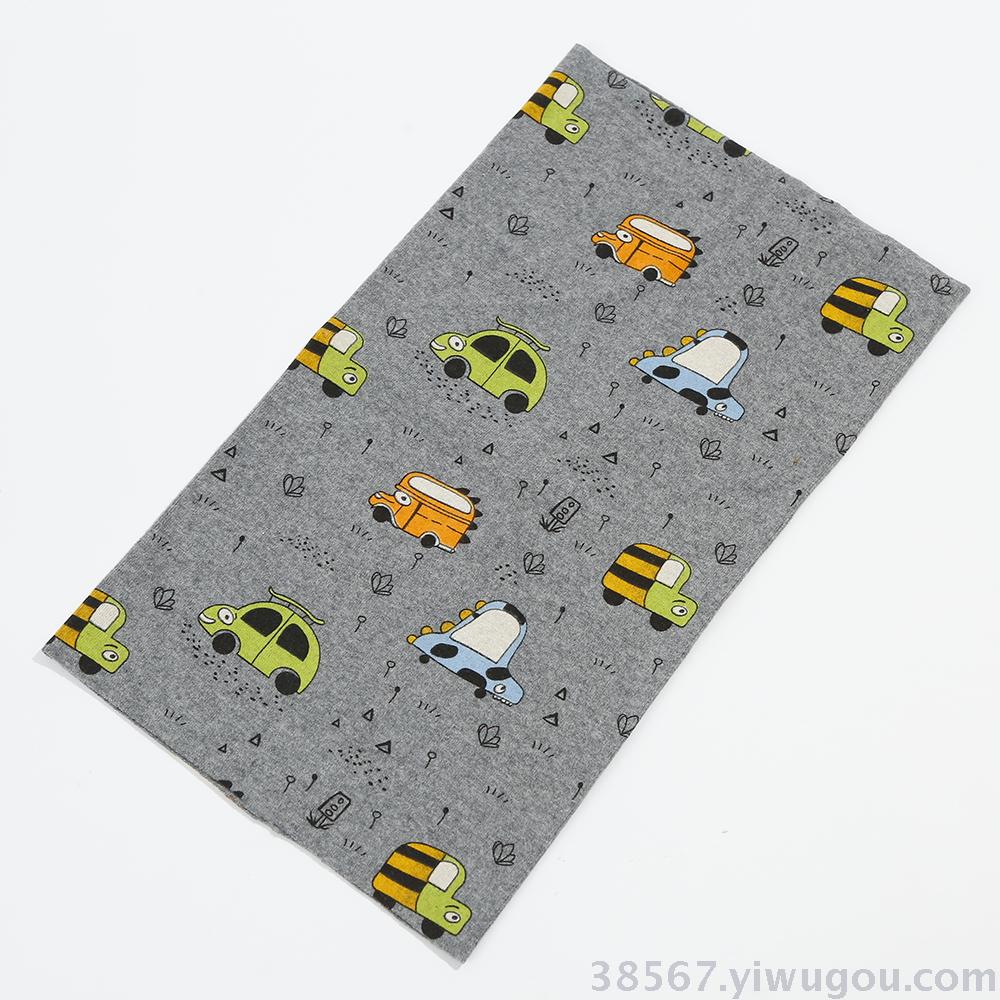 2020 Autumn winter new children&#039;s scarf men and girls 100% cotton wool scarf baby winter warm neck cover