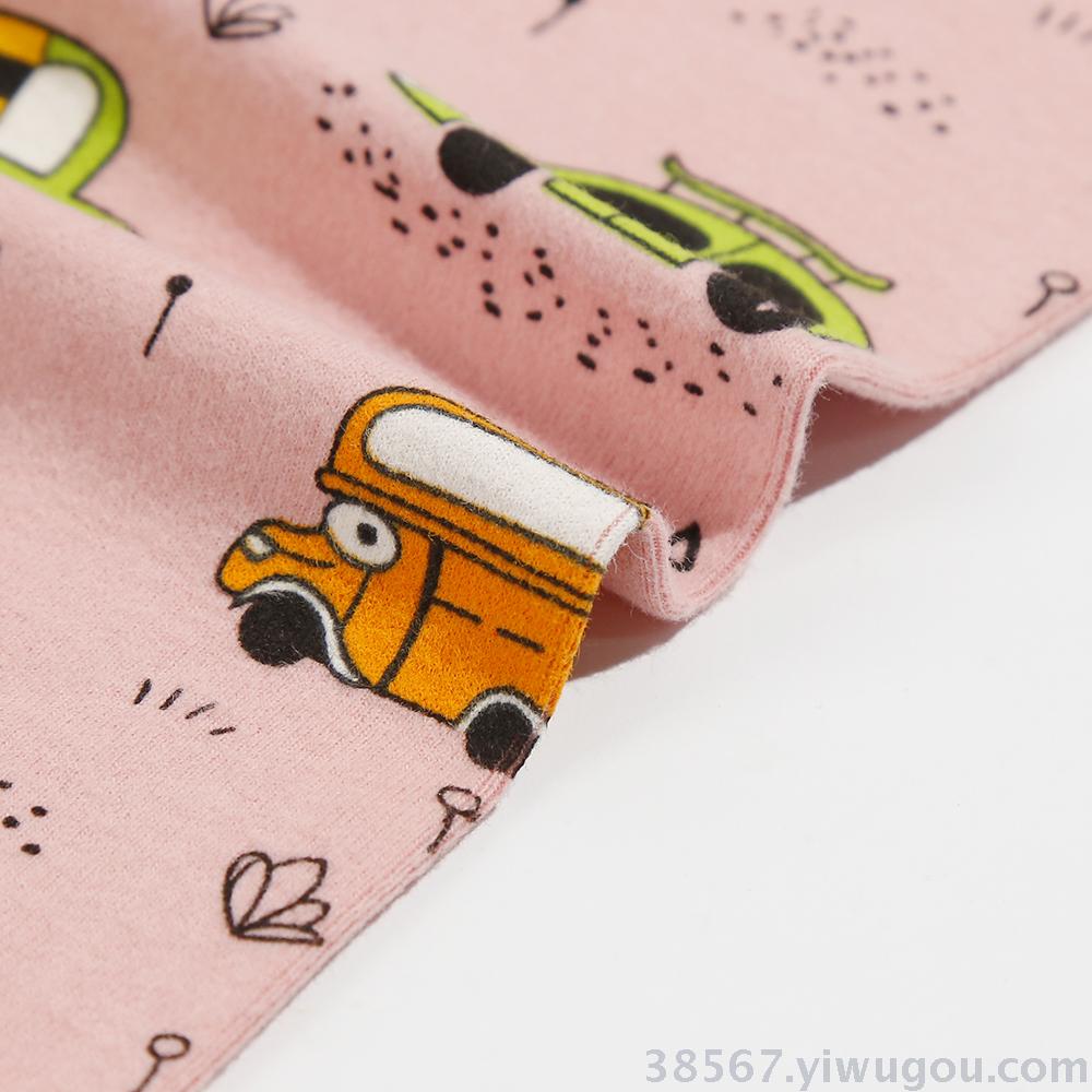 2020 Autumn winter new children&#039;s scarf men and girls 100% cotton wool scarf baby winter warm neck cover