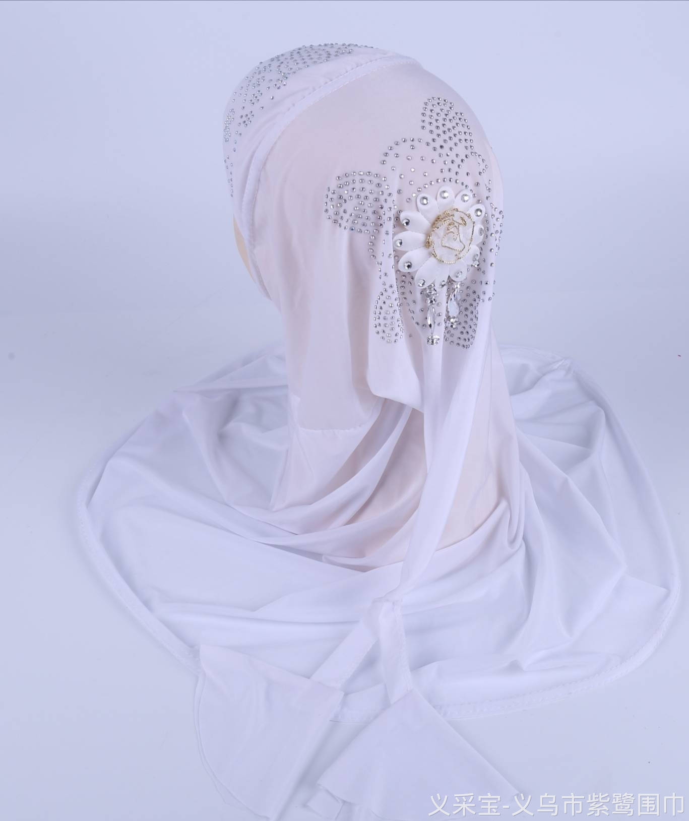 Factory Direct Sales Hot Sale Foreign Trade Malaysia Middle East Africa Scarf Muslim Head Cover Hat Gown