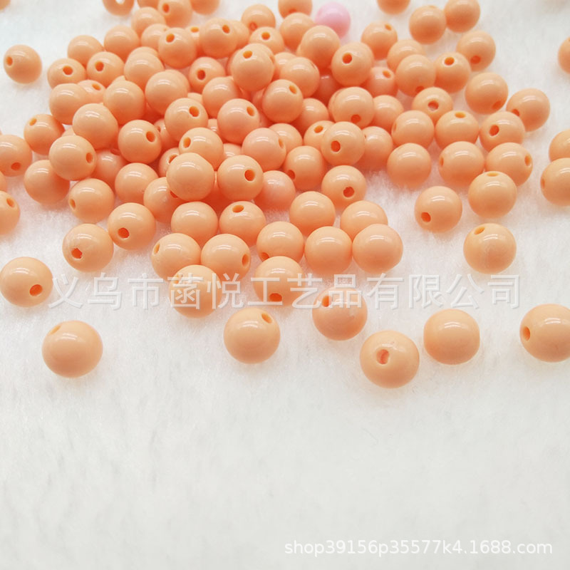 Acrylic Candy Beads DIY Handmade Beaded Material Polished Non-Burr Bead Children&#039;s Bracelet Beads Candy Bead