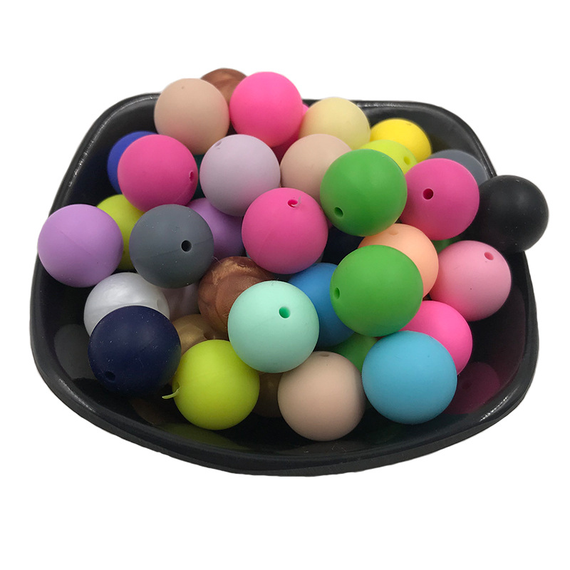 Ornament Silicone Necklace DIY Scattered Beads Fork 12 Mm15mm Food Candy Bead
