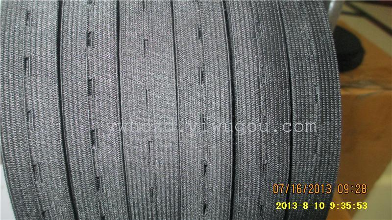 Spot sales buttonhole elastic band 2 cm black 426 new elastic band