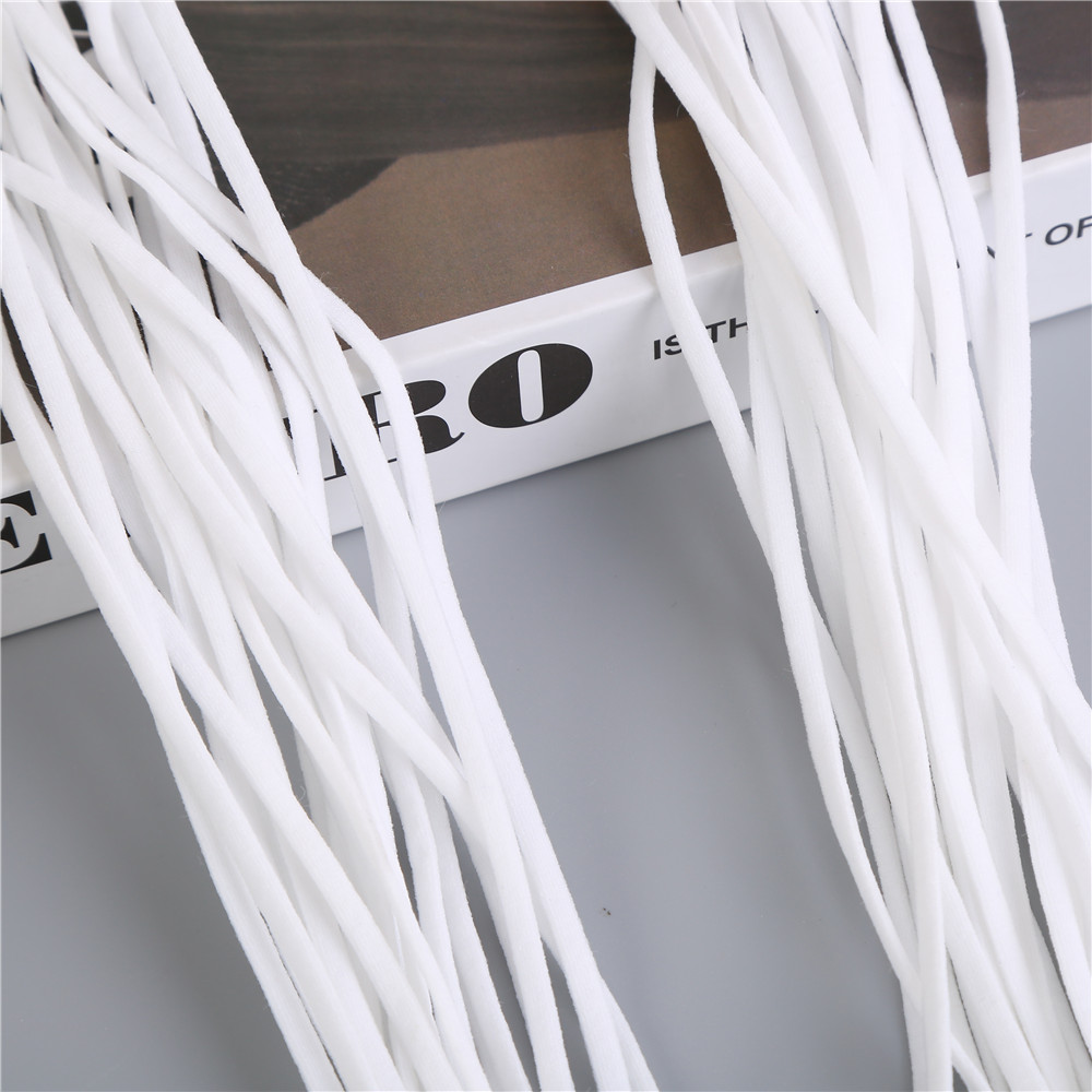 Mask with flat Elastic Band Disposable masks with elastic rope manufacturers Stock