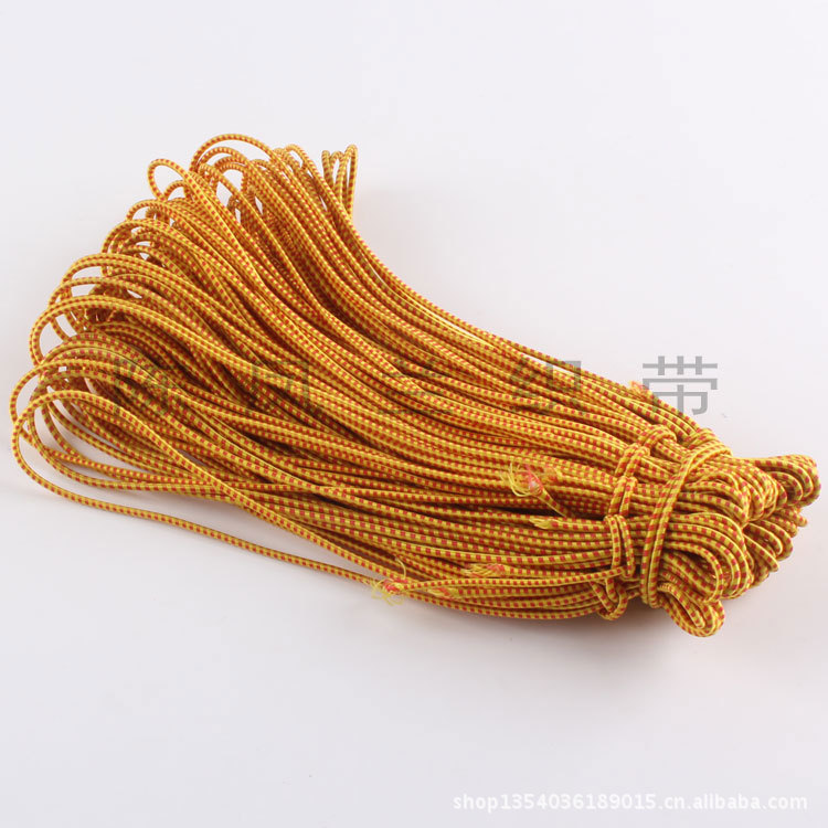 Factory Direct Supply 0.25cm Elastic Band Domestic Latex Elastic Band Temple Fair Elastic String Clothing Accessories Wholesale