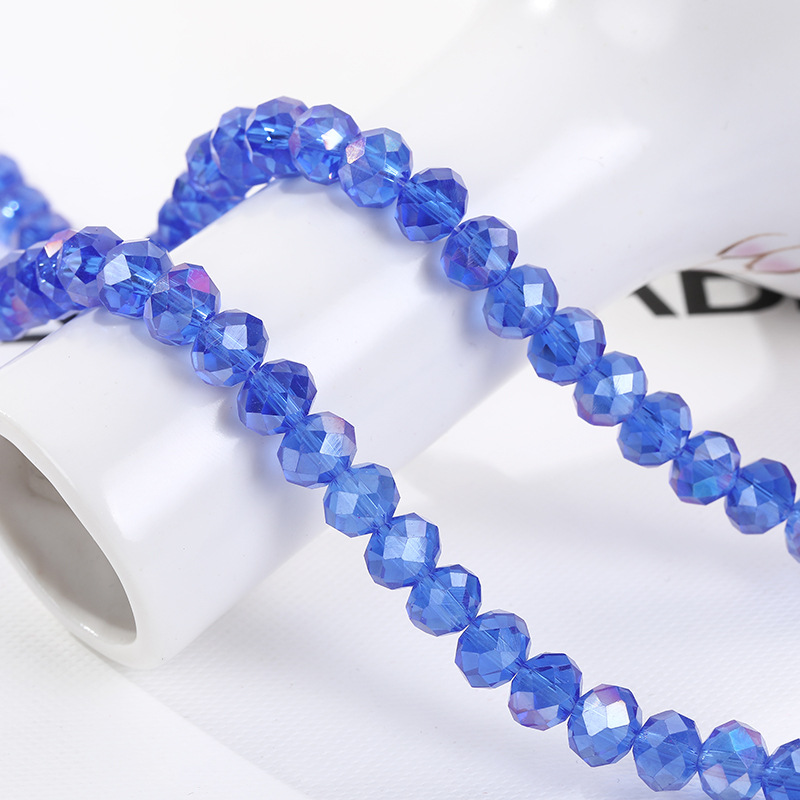 Factory Wholesale DIY Handmade Jewelry Flat Bead Ornament Clothing Bag Mobile Phone Beaded Crystal Glass Loose Beads