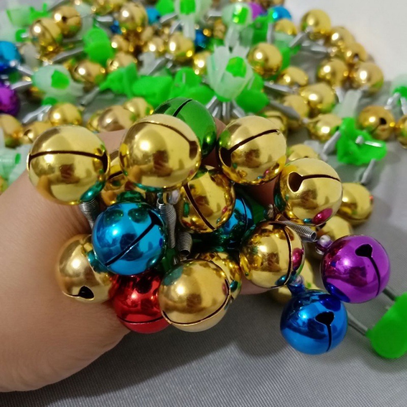 Sea Fishing Rod Bell Big Brass Bell Clang Fishing Bells Alarm Throw Brass Bell Night Fishing Light Fish Bite Color Bells