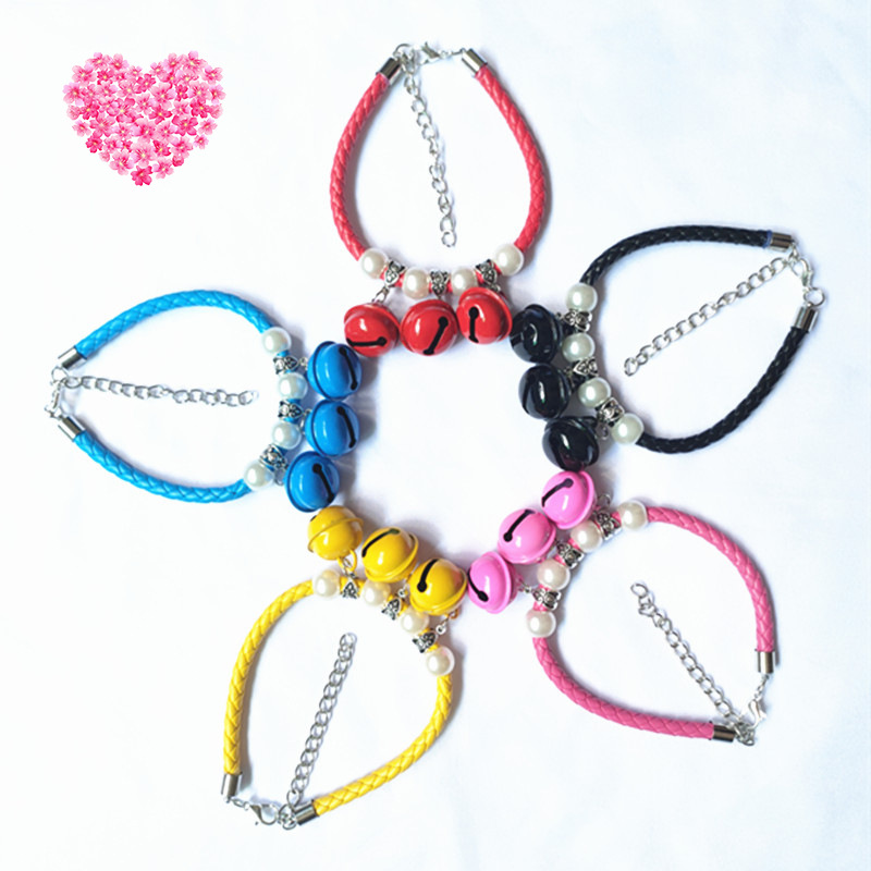 Manufacturer&#039;s Self-Produced Cat Bell Collar Pet Decorations Necklace Adjustable Color Bells