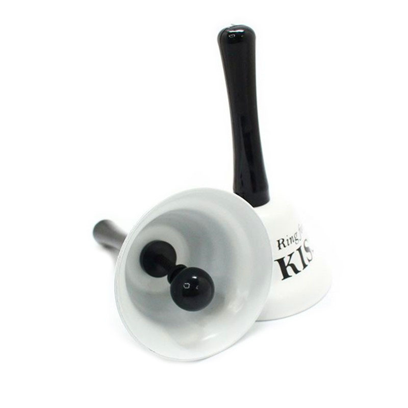 Class Calling Bell Toys for Babies and Children Gift Metal Color Letters Hand Bell Bed Bell Beeper Color Bells