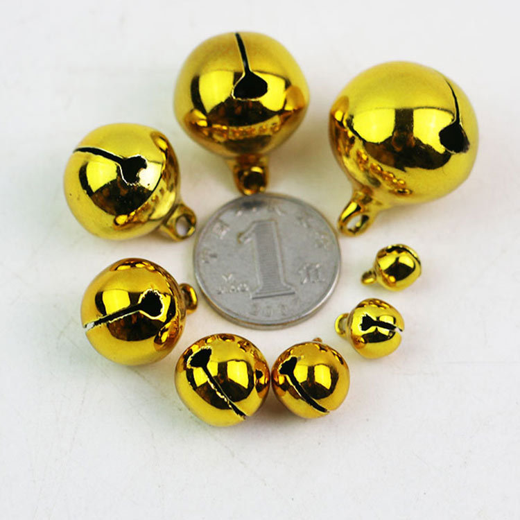 Bell Small Hanging Bell Large Bell Pure Brass Bell Sound Handmade Accessories Hanging Color Bells