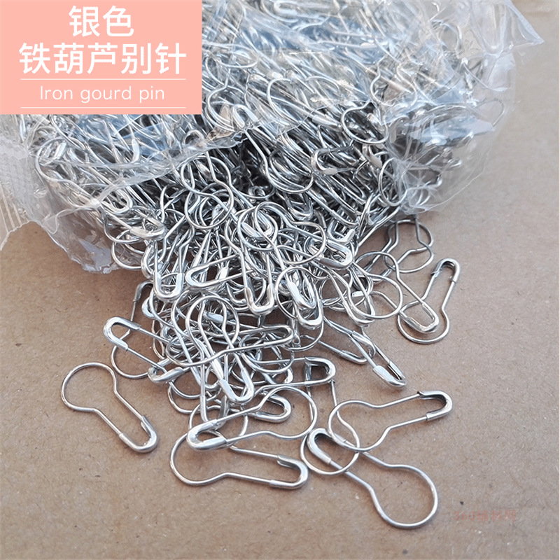 Shanghai heavy copper iron hoist safety pin brand tag buckle pin gold silver black