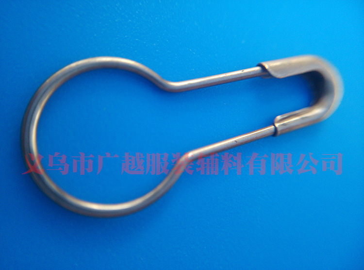 Manufacturer direct sale hoist shape iron pin clothing rope pin safety pin special price