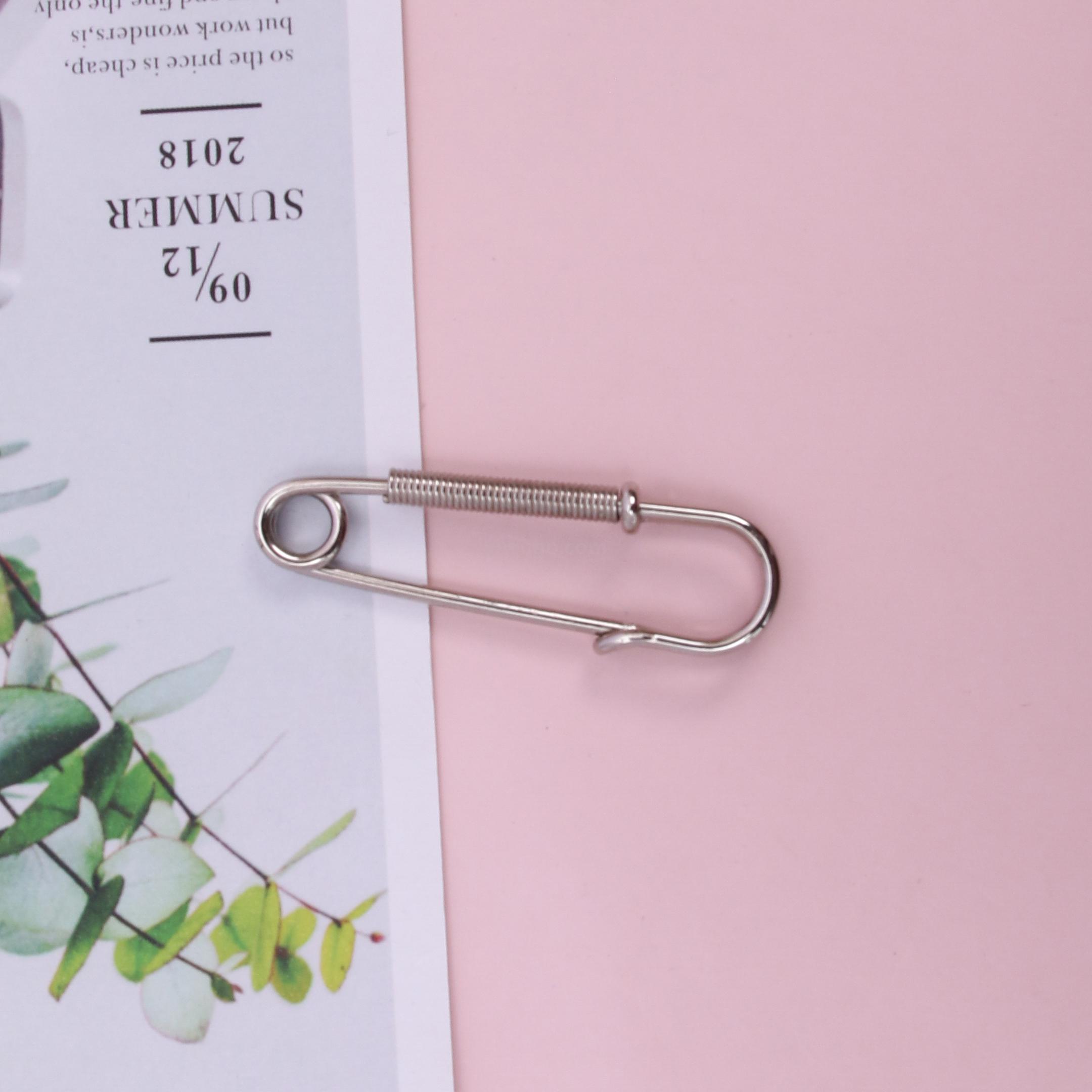 Stainless Steel Pin Small Safety Pin plus-Sized Pin Fixed Clothes Bed Sheet Quilt Cover Brooch Pin Cute