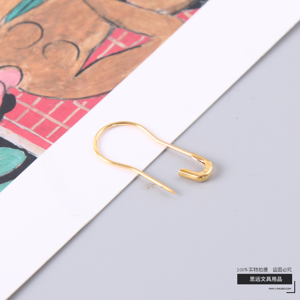 Golden Seagull Gourd Pin Clothing Accessories Pear-Shaped Pin Safety Safety Pin Brooch Tag Pin