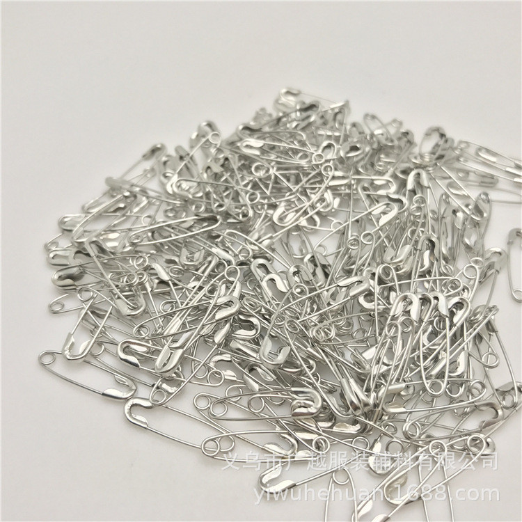 Yiwu small 1000 19MM000 gold and silver safety tag small pin pin closing pin safety pin