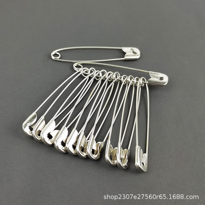 Boxed Safety Pin Old-Fashioned Brooch Clasp Fixed Clothes Tag Hanging Pin Large Metal Pin Small Lock Pin Safety Pin