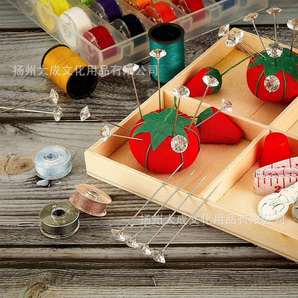 SOURCE Factory Clothing Brooch Flower Pin Fixed Pearl White Ball Register Pin Water Drop Diamond Thumbtack