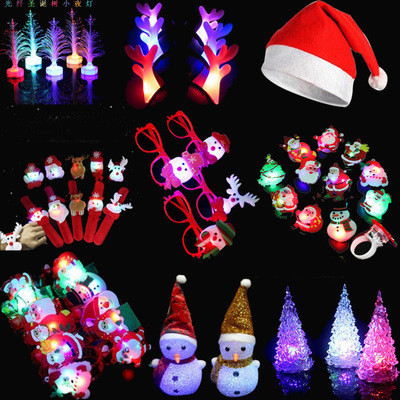 Christmas Party Supplies Christmas Ring/Bracelet/Headband/Brooch/Snowman/Christmas Small Gift