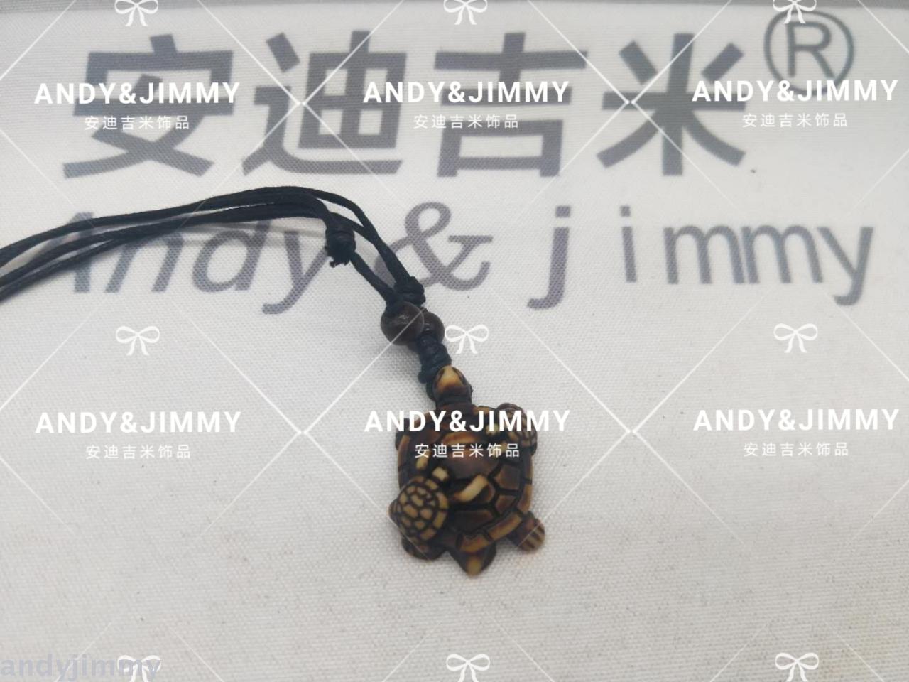 Imitation yak bone necklace sea turtle beach manufacturers direct sales
