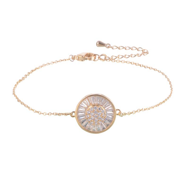 Hot-Selling New Arrival Beautiful Women&#039;s Inlaid Zirconium tong shou lian Factory Direct Sales Wild Bracelet
