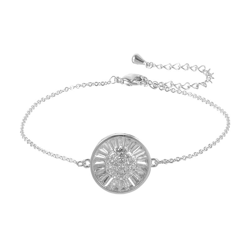 Hot-Selling New Arrival Beautiful Women&#039;s Inlaid Zirconium tong shou lian Factory Direct Sales Wild Bracelet