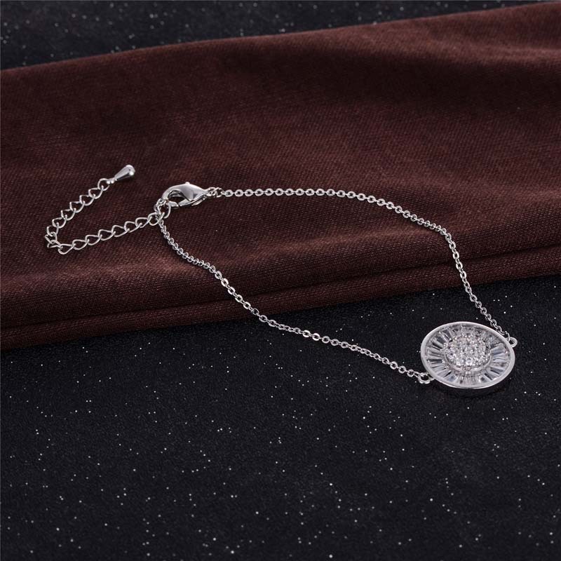 Hot-Selling New Arrival Beautiful Women&#039;s Inlaid Zirconium tong shou lian Factory Direct Sales Wild Bracelet