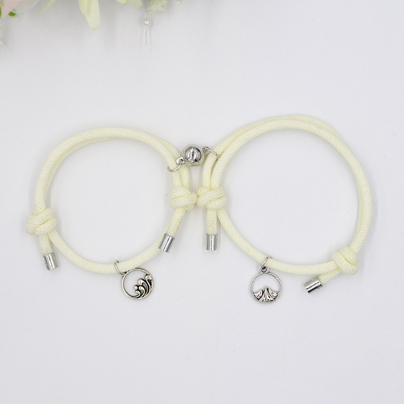 Couple Bracelet Milan Bracelet Magnetic Suction Magnet Student Oath of Love