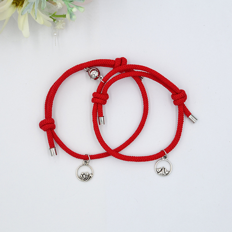 Couple Bracelet Milan Bracelet Magnetic Suction Magnet Student Oath of Love