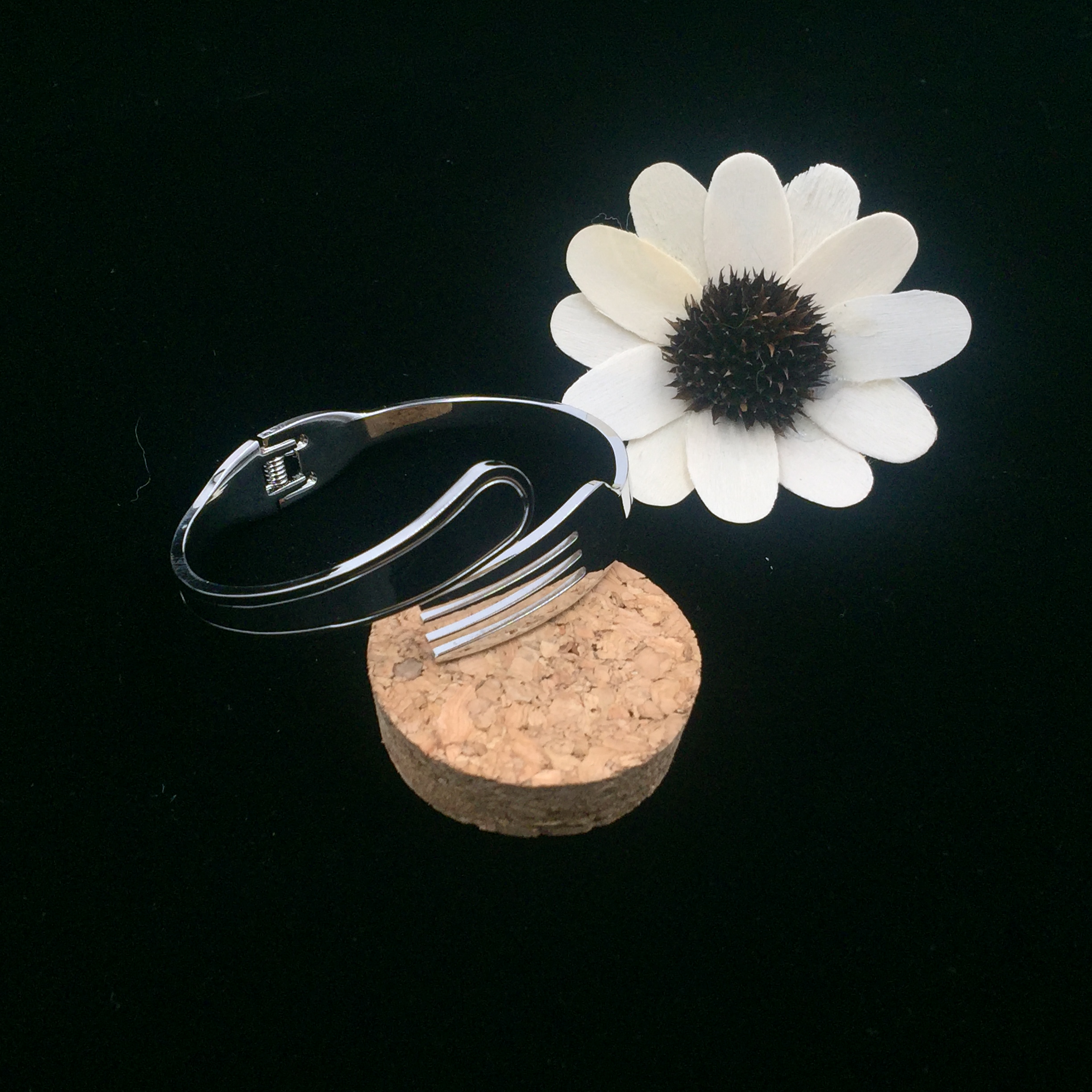 European and American fashion boutique tableware fork stainless steel bracelet