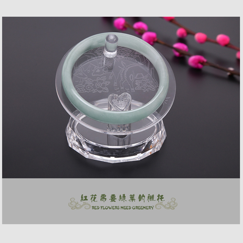 Jade Bracelet Display Shelf Jade Base Wholesale Counter Props Jewelry Bracelet Base