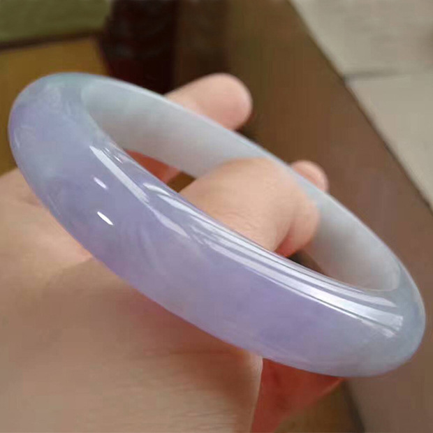 Ice Waxy Kinds Violet Blue Jade Bracelets Floating Green HighestRanking Imperial Concubine Bracelet Women&#039;s Narrow Width