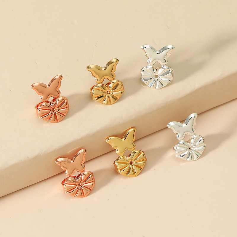 Magic Bax Earrings Aid Butterfly-Shaped Ear Studs Buckle Heart-Shaped New TV Ear Stud Accessories Factory Direct Supply