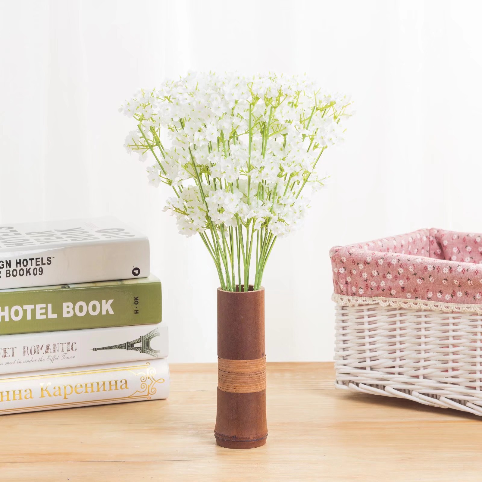 2 Fork Starry Sky Long Bouquet Home Wedding Mini Plastic ArtificialFake Flower Flowers Handwriting Flower Accessories