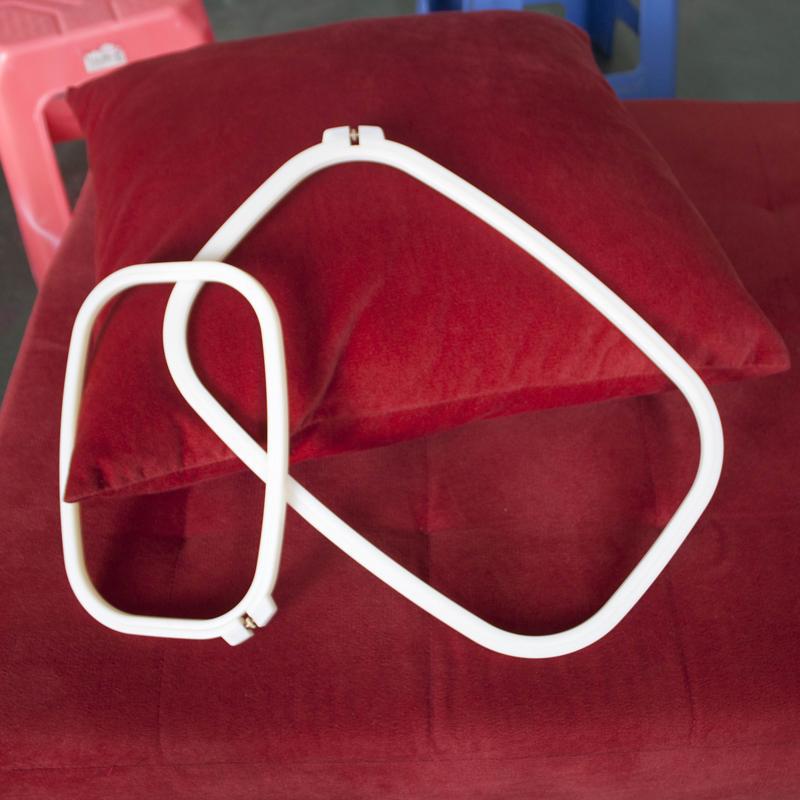 Accessories Middle Adjustment TwoWay Adjustable Flower Stand round Embroidery Frame Embroidery Stretch ABS Plastic Ring