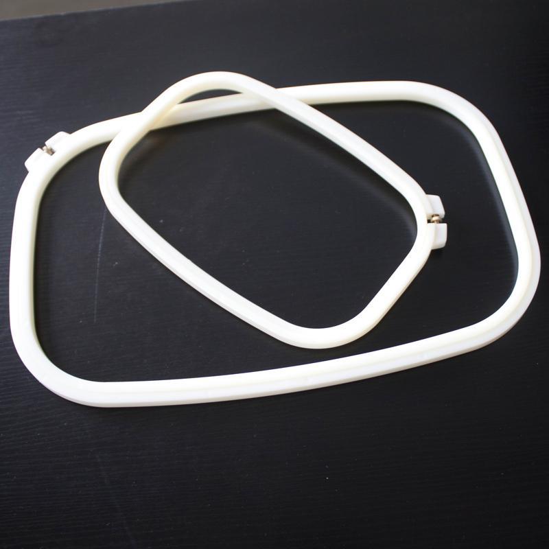 Accessories Middle Adjustment TwoWay Adjustable Flower Stand round Embroidery Frame Embroidery Stretch ABS Plastic Ring