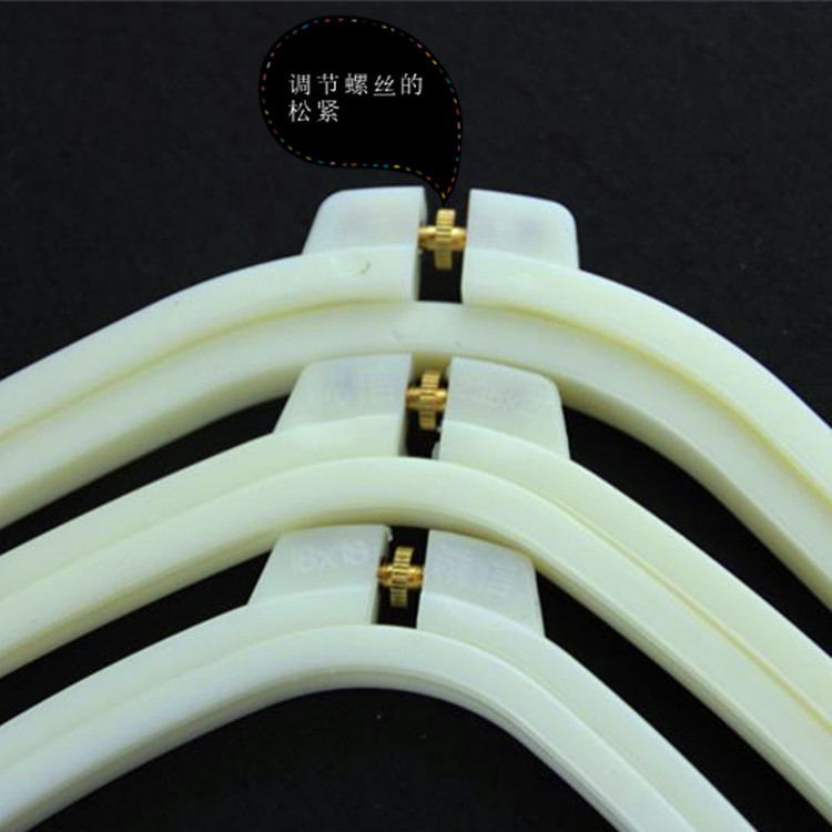 Accessories Middle Adjustment TwoWay Adjustable Flower Stand round Embroidery Frame Embroidery Stretch ABS Plastic Ring