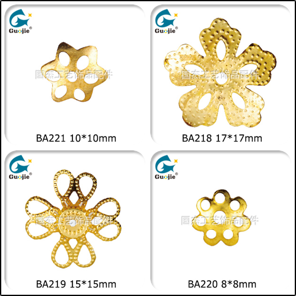 China Rose Multi-Layer Assembly Flower Lighting Hardware Accessories Iron Flower Accessories Iron Home Decoration