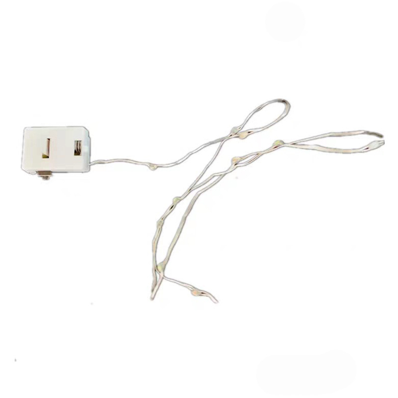 LED Lighting Chain Copper Light Cable ThreeSpeed Flash Cake Flower Decorative Light Bar Accessories Gift Box String