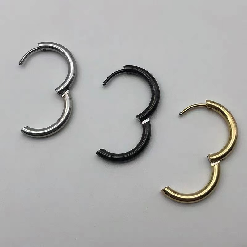 Elegant Earrings High-Grade Online Celebrity Earrings Stainless Steel Small New Trendy 2021 Fashionable Simple Bracelet Simple and Elegant