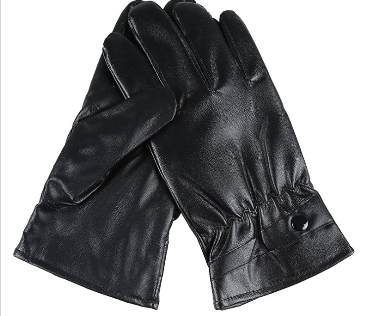Men&#039;s Winter Touch Screen Gloves Wholesale Warm Leather Gloves Women&#039;s Motorcycle Fleece-Lined Windproof Outdoor Riding Wholesale