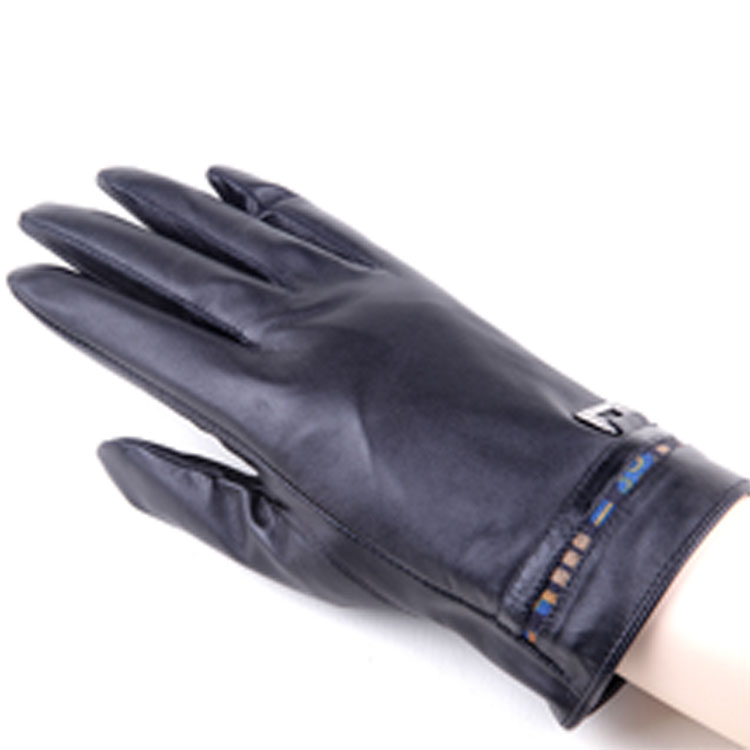 100 Tiger King leather autumn and winter warm men&#039;s imports of sheep leather gloves