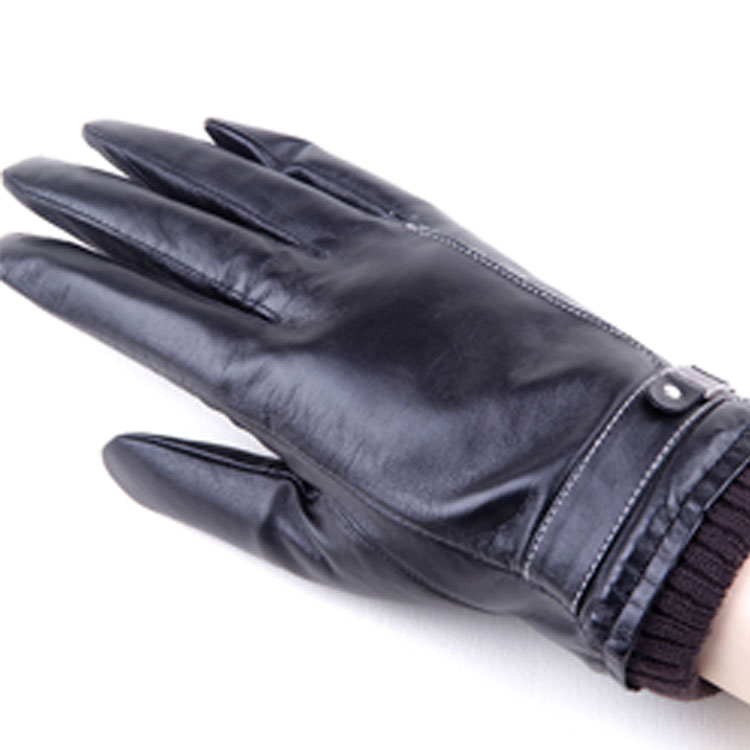 100 Tiger King leather autumn and winter warm men&#039;s imports of sheep leather gloves
