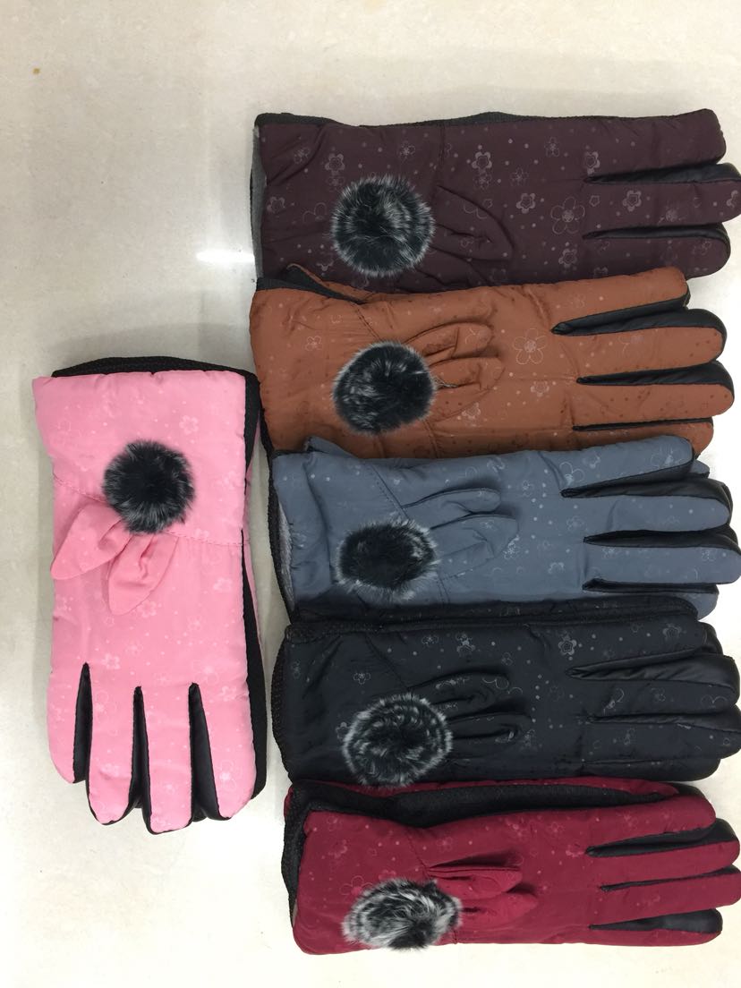 Manufacturer hot style direct selling women outdoor leisure sports cycling ski gloves heat, cold and waterproof