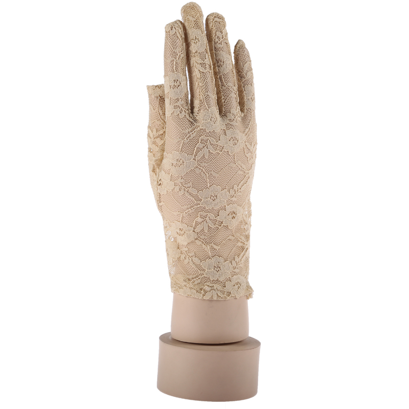 Factory direct sale new style short lace gloves