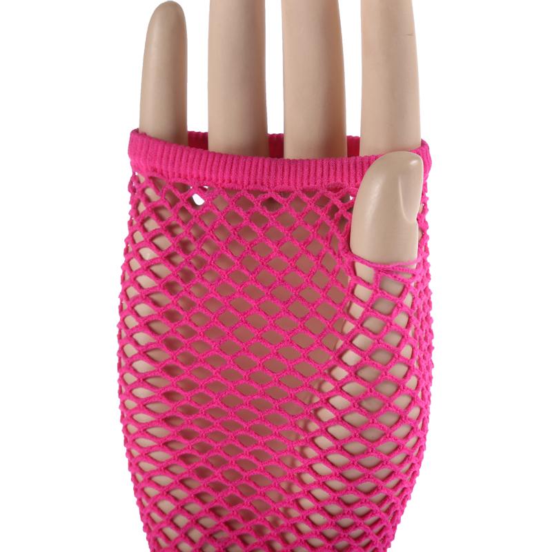 Ladies Sexy Fishnet Gloves elegant lace gloves color small mesh mesh