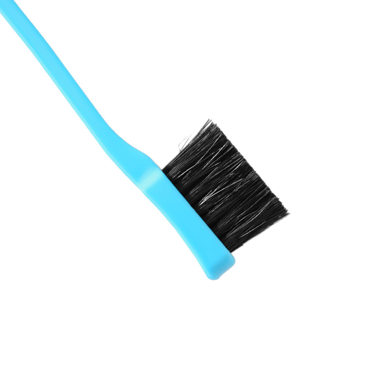 Eyebrow Brush Hair Wax Chopped Hair Comb Makeup Hairl Line Comb Brush Eyebrow Tool Double-Ended Makeup Brush Hair