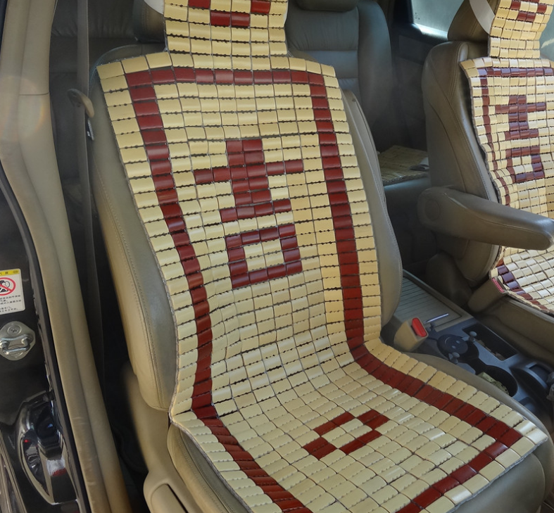 Car Summer Summer Summer Mahjong Mat Headgear Seat Cover New Van Pullover Cool Pad Single Cushion Wholesale