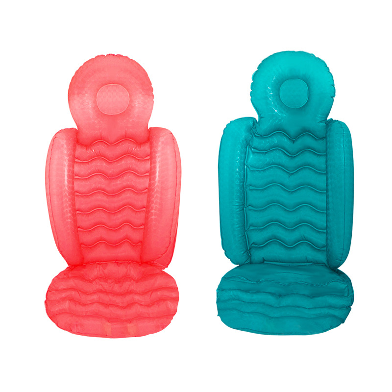 Cross-Border New Arrival Inflatable Spa Cushion Bathtub Hip Cushion Backrest with Suction Cup Bath Mat Car Cool Cushion