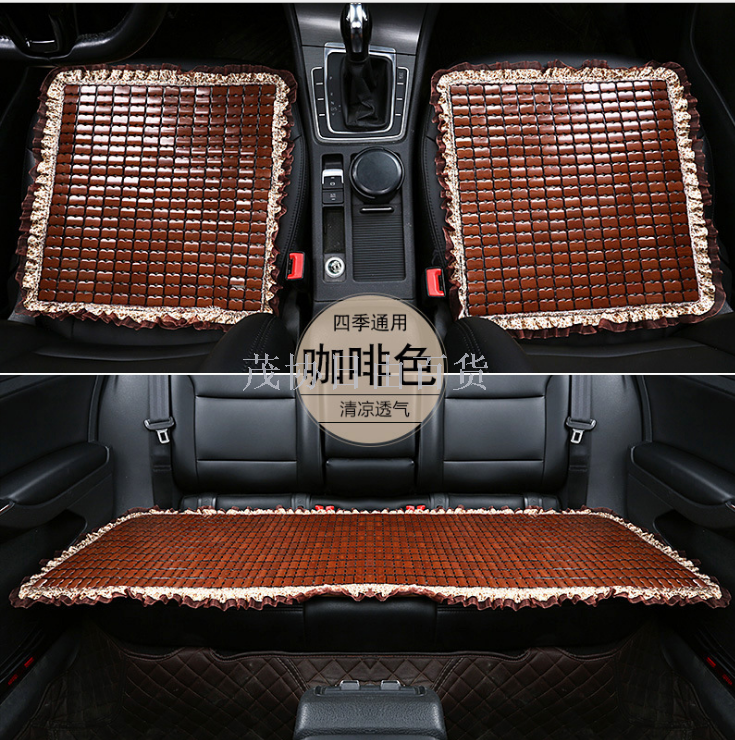 Car seat cushion Summer bamboo mat mahjong mat cool mat truck bamboo single seat cushion