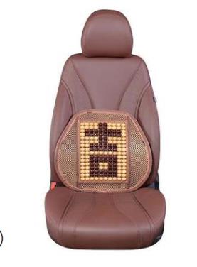 Summer New Wooden Bead Lumbar Support Pillow Back Seat Cushion Office Arm Chair Home Pillow